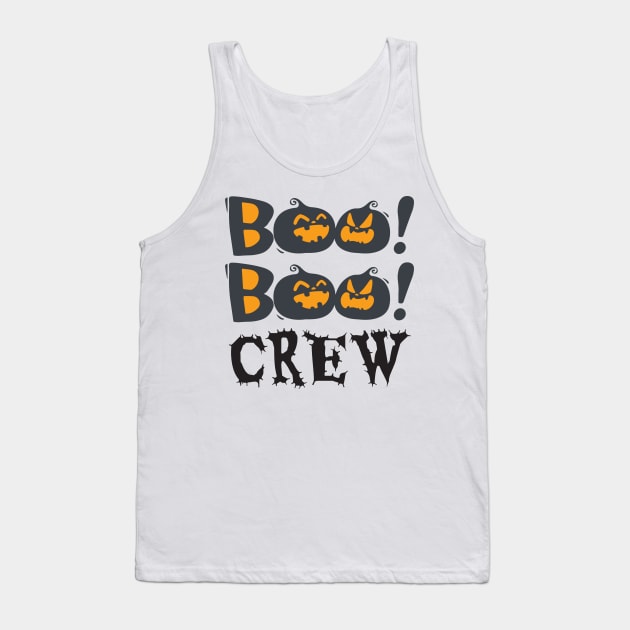 Boo Boo Crew Tank Top by Work Memes